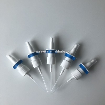 Plastic mist sprayer nasal sprayer pump oral sprayer pharmaceutical use for bottle no polyoxymethylene ( POM)