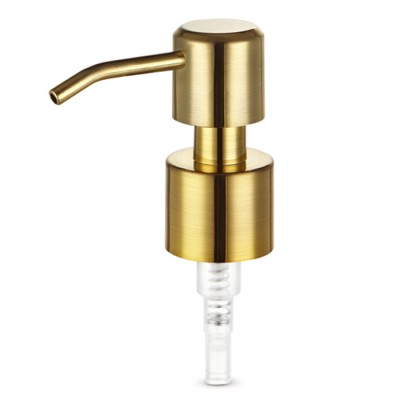 24/410 28/410 ABS golden plating bath decor lotion pump metal finish pump